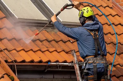 Démoussage et hydrofuge de toiture à Fontenelle
